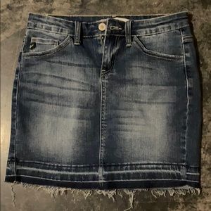 Denim skirt